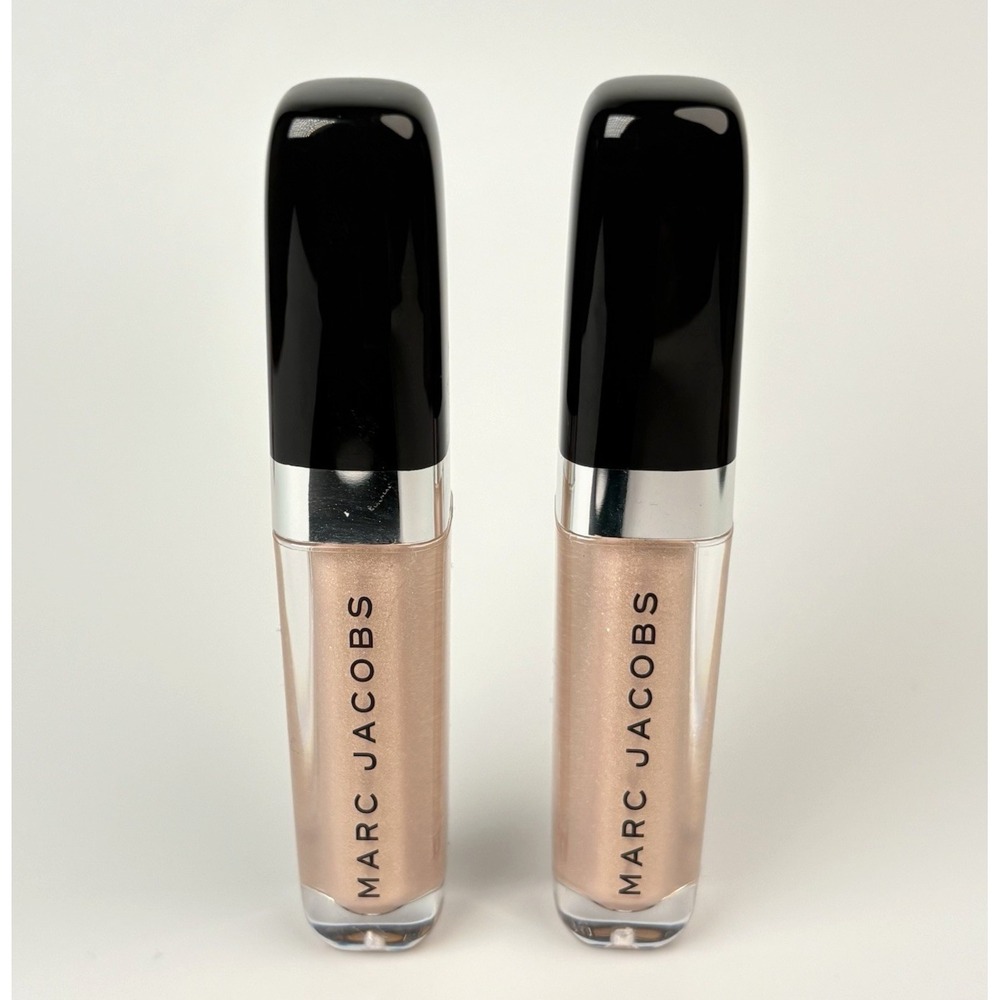 Marc Jacobs 2x Enamored Hi-Shine Gloss Lip Lacquer 364 CREAM AND SUGAR - Travel